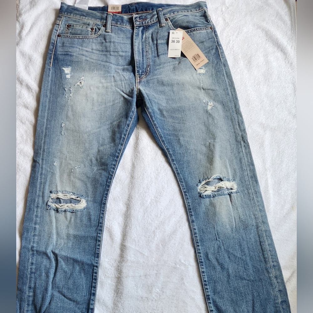 Levi's Men Jeans Slim Straight Light Blue